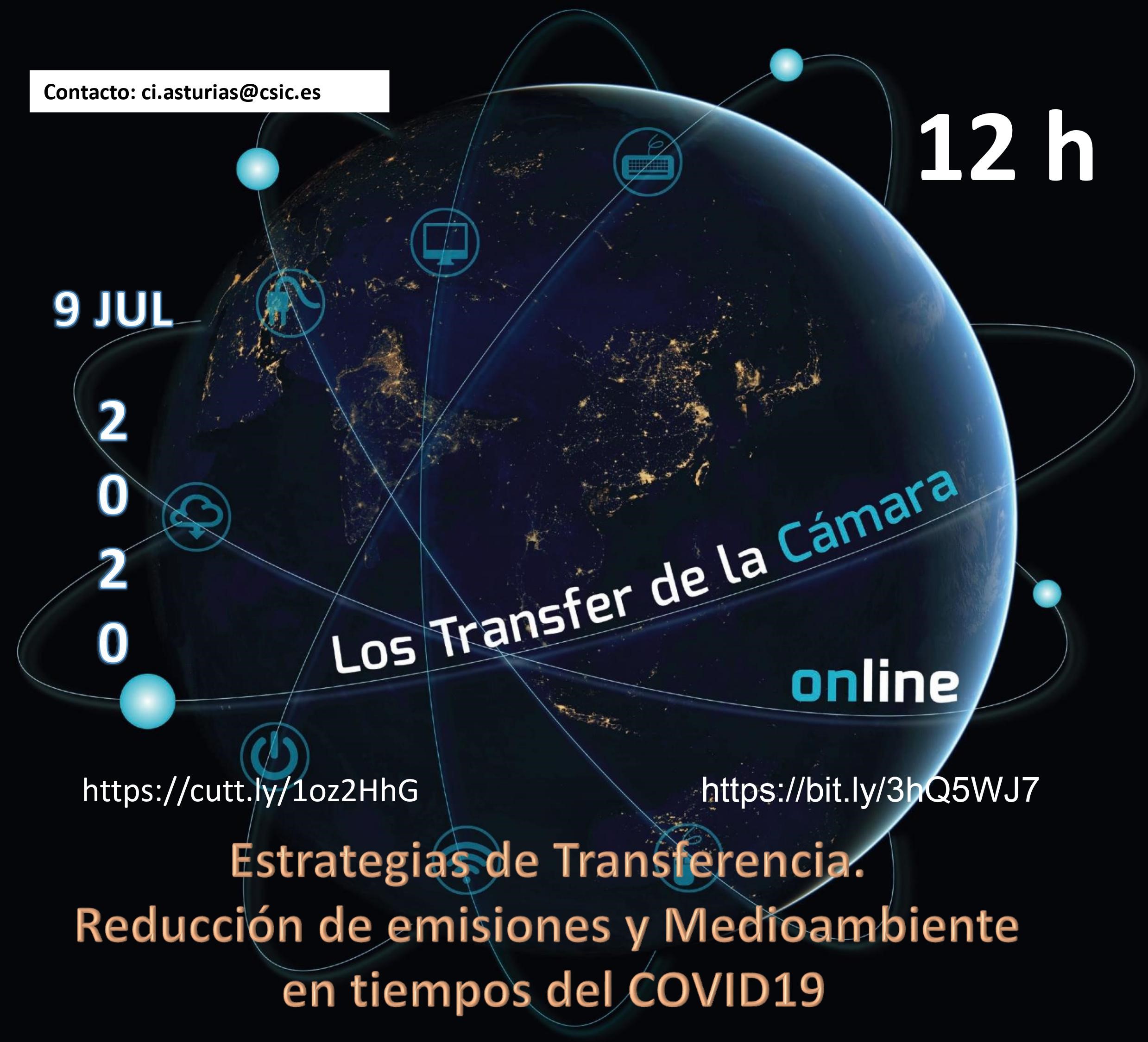 Transfer: Reducción de emisiones y Medioambiente en tiempos del COVID19