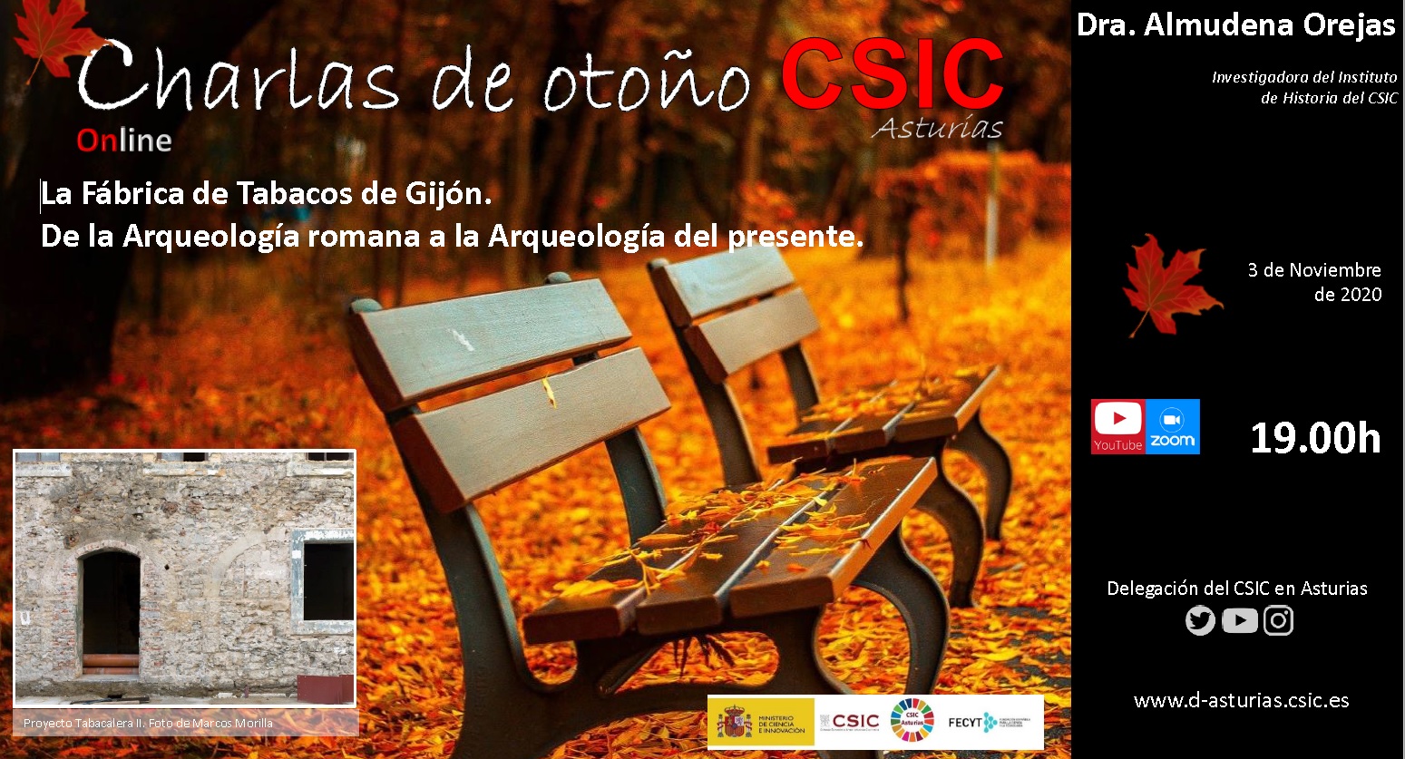 Charlas de Otoño. La Fabrica de Tabacos de Gijón
