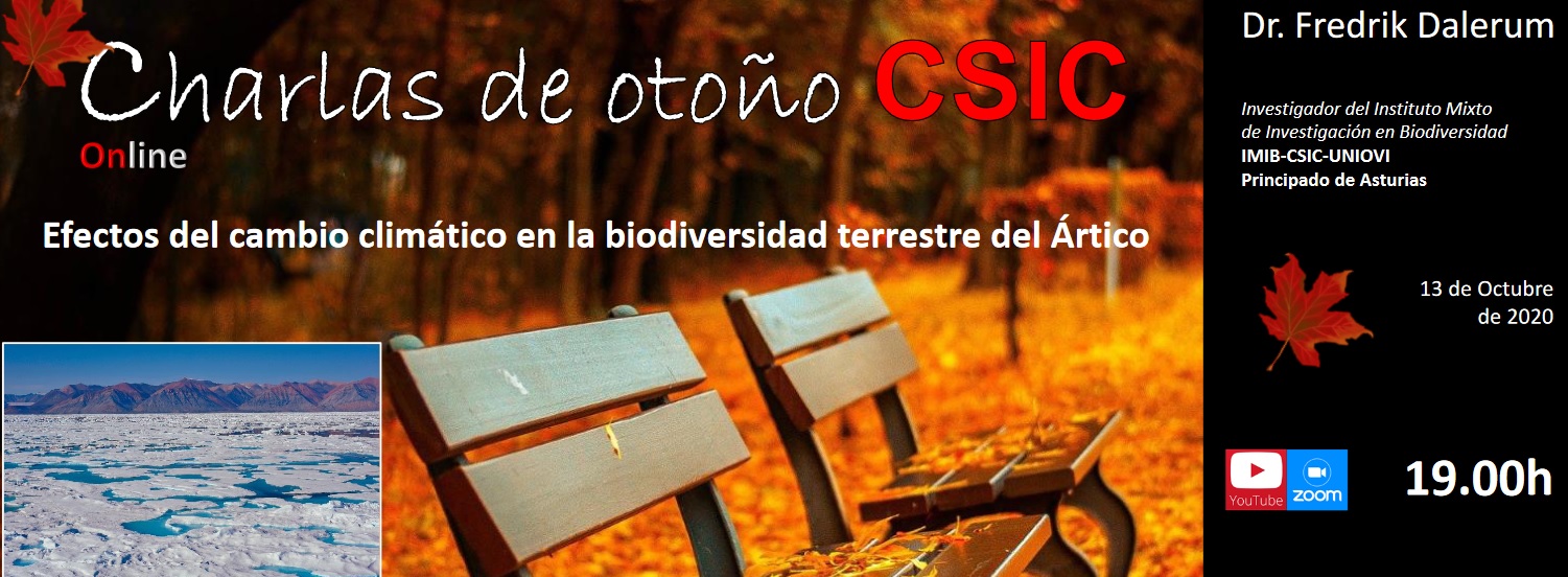 Efectos del cambio climático en la biodiversidad terrestre del Ártico